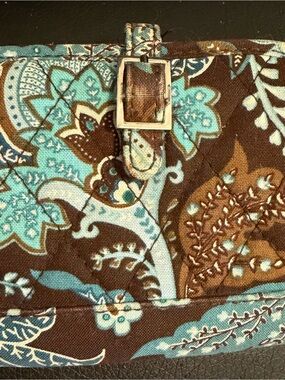 Vera Bradley Java Blue photo wallet/card keeper